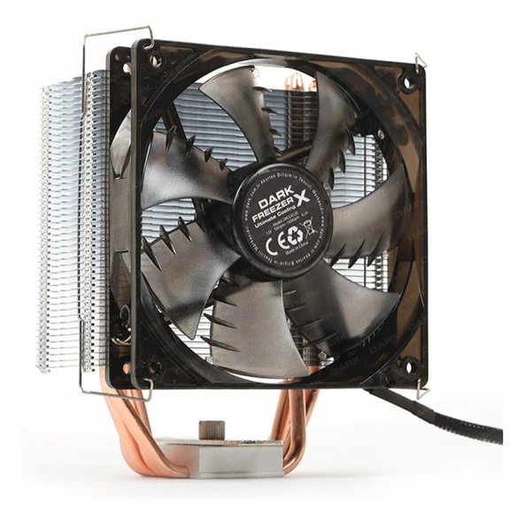 Dark Freezer X120 LED AM4/1200P Siyah İşlemci Hava Soğutucu ürün görseli 1