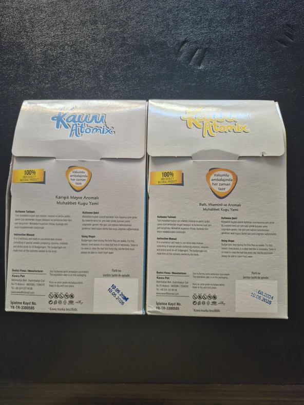 Kawu Atomix Muhabbet Kuşu Karışık yem - 2