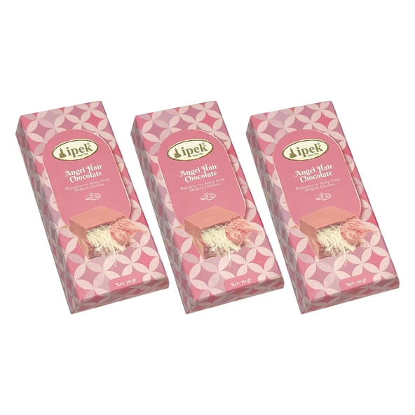 İpek Pişmaniye Angel Hair Chocolate 70 gr x 3 Adet ürün görseli