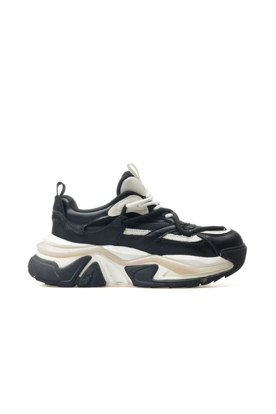 Lufian Kate Siyah Kadın Sneaker ürün görseli