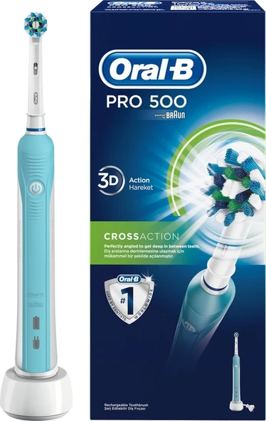 Oral-B Pro 500 D16 CrossAction Elektrikli Diş Fırçası ürün görseli