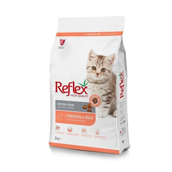 Reflex Kitten Tavuk Etli 2 kg Yavru Kedi Maması