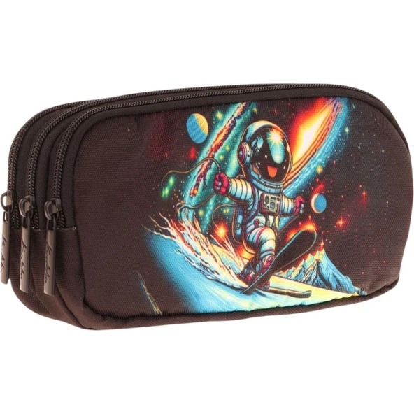 Kaukko Kıds 3 Bölmeli Kalem Çantası (layer Skı)krn-L8272