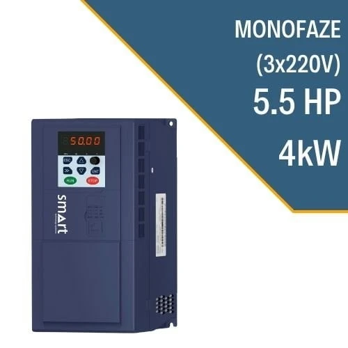 5.5HP 4kW (3x220V) SOLAR POMPA INVERTERİ - Resim 3