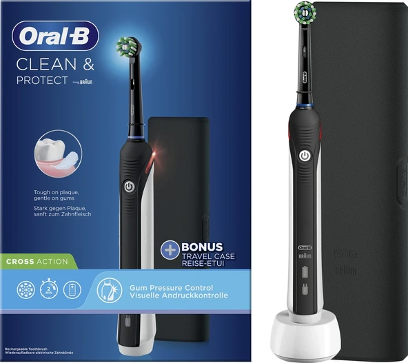 Oral-B Clean Protect Şarjlı Diş Fırçası - Resim 2