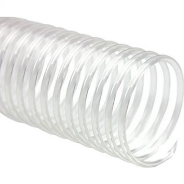 Kayreb Spiral Plastik Helezon (100 LÜ) 31 MM Şeffaf