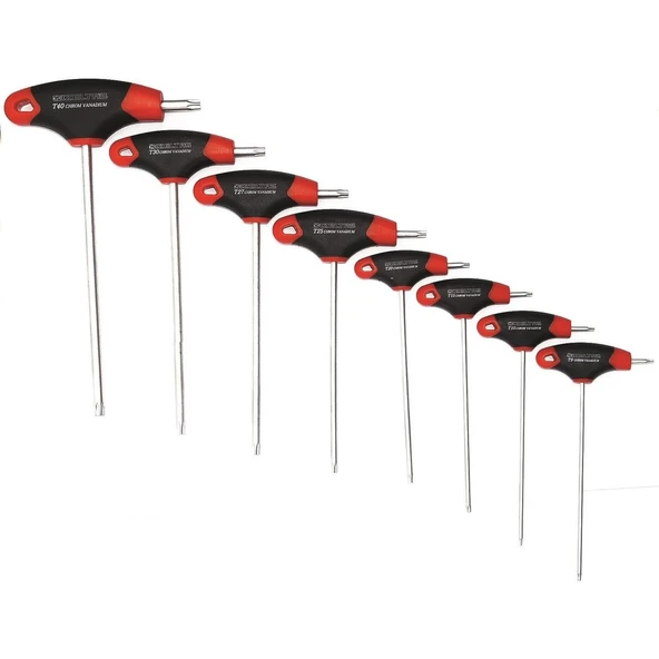 İzeltaş T Tipi Torx Allen Anahtar Takımı 8 Parça - 3