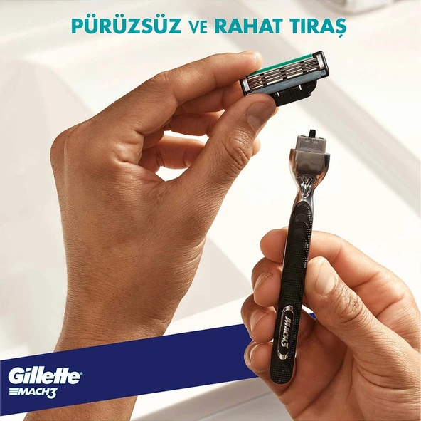 Gillette Mach 3 Yedek Tıraş Bıçağı 18'li - Resim 5