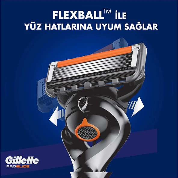 Gillette Fusion ProGlide Yedek Tıraş Bıçağı Karton Paket 8'li - Resim 4