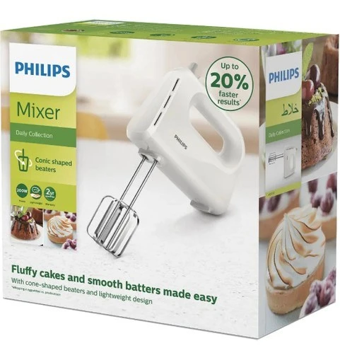 Philips Daily Collection HR3702/10 300 W Mikser - Resim 4