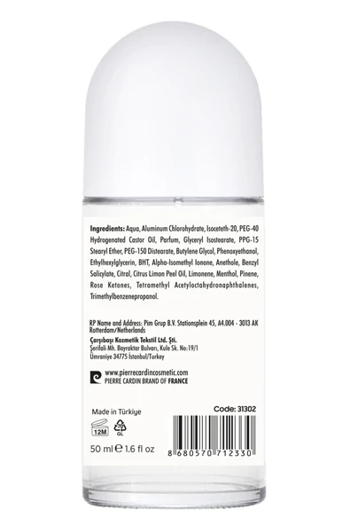 Pierre Cardin Roll-on Kadın Deodorant Ter Kokusu Önleyici Leke Bırakmayan 48 Saat Anti-perspirant Koruma – Pure Aura Saf Aura 50 ml - 4