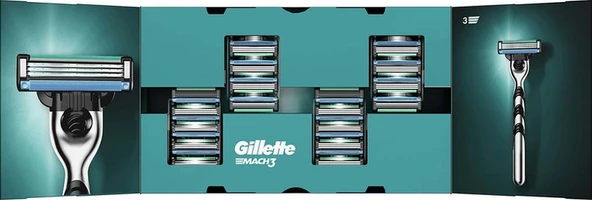 Gillette Mach 3 Yedek Tıraş Bıçağı 18'li - Resim 2