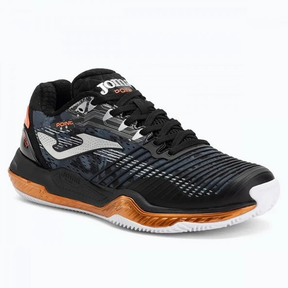 Joma Point Erkek 2501 Siyah Tenis Ayakkabısı - 4