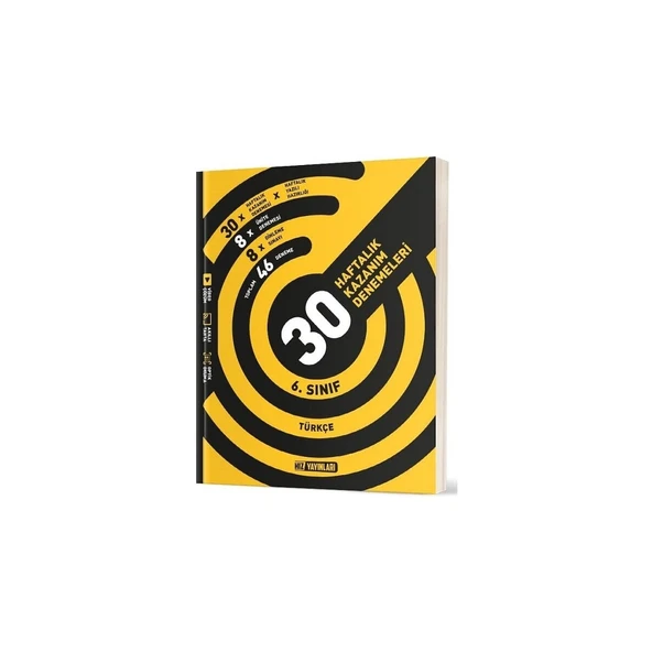 Hız 6. Sınıf Türkçe Haftalık Deneme ürün görseli