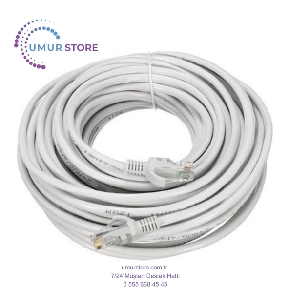 Kaliteli 60MT 60M 60 Metre Cat6 Cat 6 Cat6 Network Ethernet Kablosu Internet Televizyon Modem Ara - 2