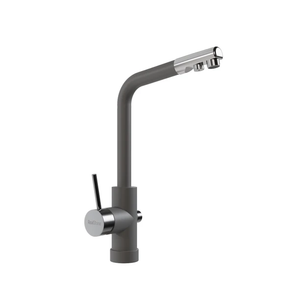 RealStone Abant Arıtmalı Eviye Bataryası Gri