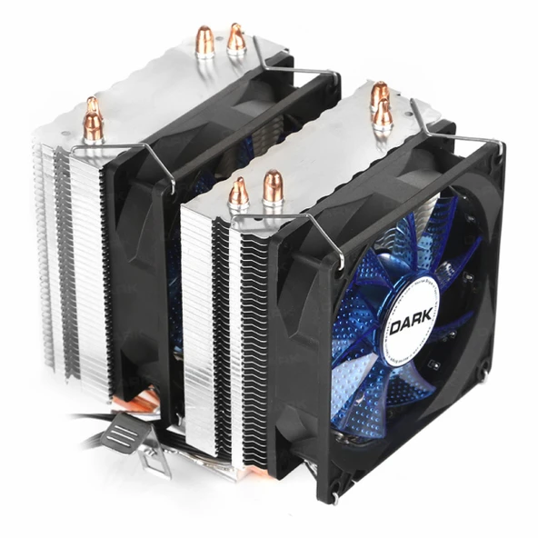 Dark Freezer X94 LED AM5/1200P Siyah İşlemci Hava Soğutucu - Resim 2