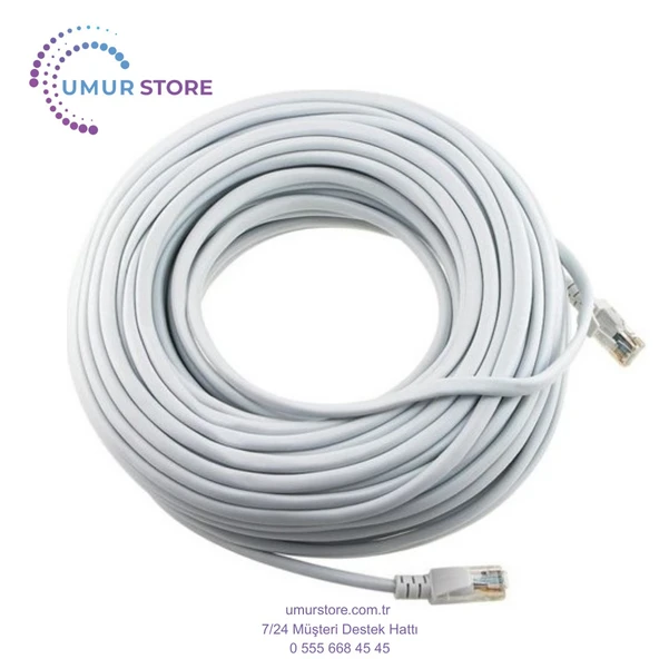 Cat5 Ethernet Kablosu 30 m ürün görseli