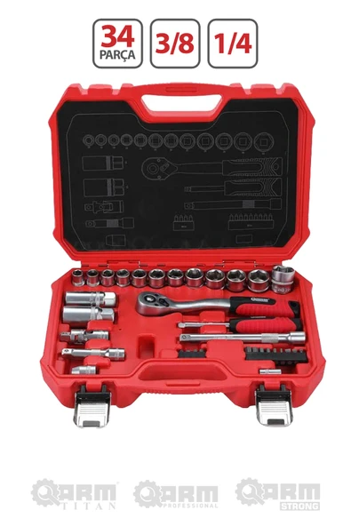 1/4 - 3/8 34 PARÇA LOKMA SETİ ürün görseli