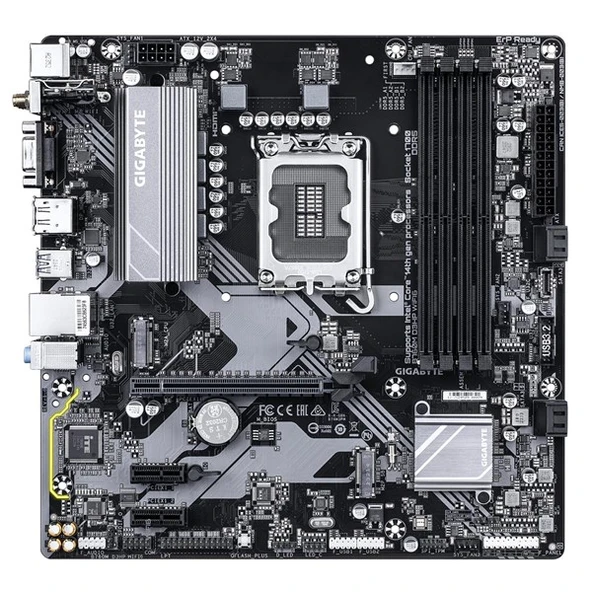 GIGABYTE B760M D3HP WIFI6 DDR5 HDMI DP PCIE 4.0 1700p mATX - Resim 2