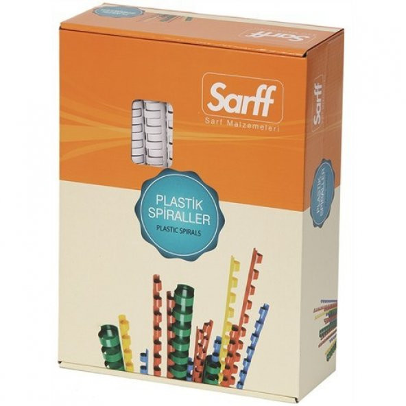 Sarff Spiral Plastik 310 SY 32 MM Beyaz (50 Lİ) 15202071