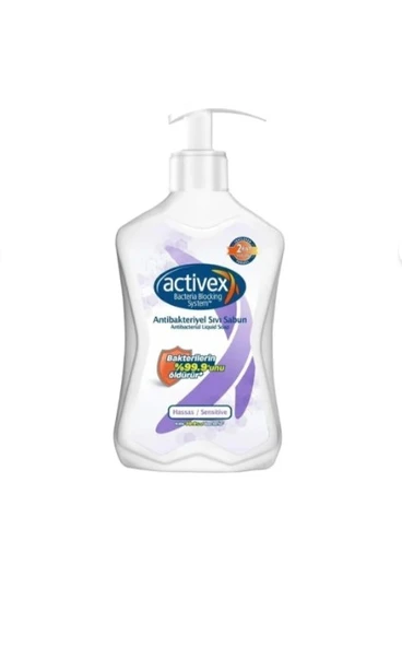 Activex Hassas Antibakteriyel Sıvı Sabun 500 ml - 1