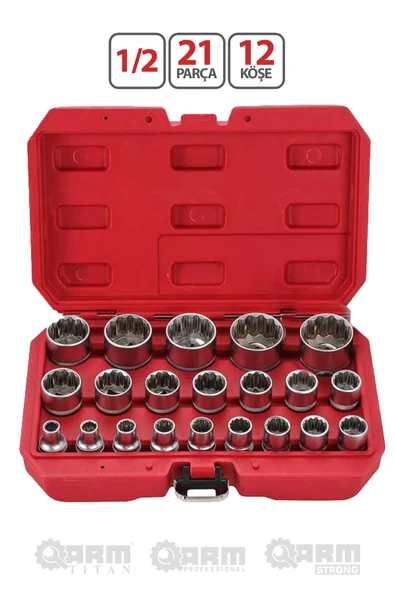 1/2 21 PARÇA 12 KÖŞE LOKMA SETİ ürün görseli