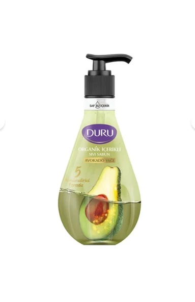 Duru Organik Içerikli Sıvı Sabun 500ml Avokado - 1