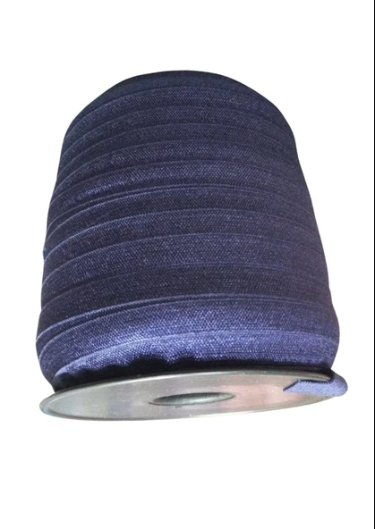 Çamaşır Lastiği Düz 1 cm  1 Metre Koyu Mor ürün görseli