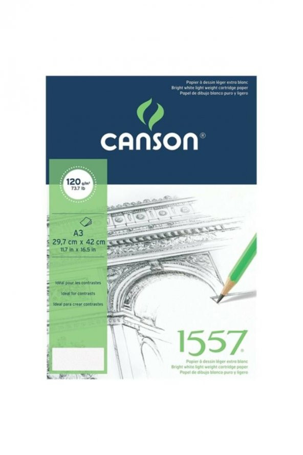 Canson Resim Kağıdı 1557 200 Gr A3( 250 Li)