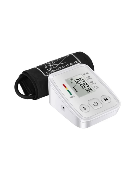 Kol Tipi Sesli Ev Ölçüm Cihazı Akıllı Tansiyon Aleti Monitörü
