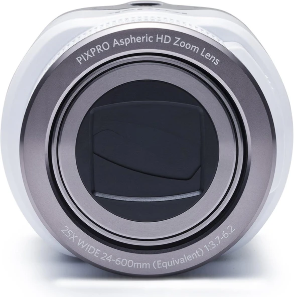 Kodak Smart Lens SL25/25x Yakınlaştırma Dijital Fotoğraf Makinesi-Beyaz - 5