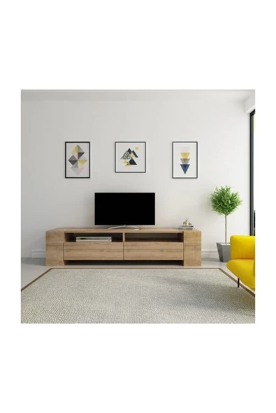 BMdekor Tv Ünitesi Sasa Cc204 Ceviz ürün görseli