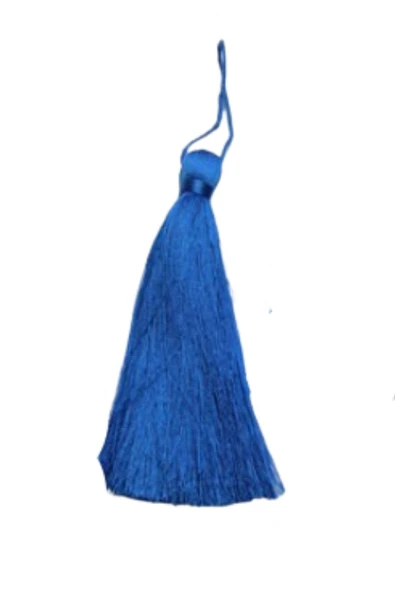 Püskül Tekli 10 cm 1 Adet Saks ürün görseli