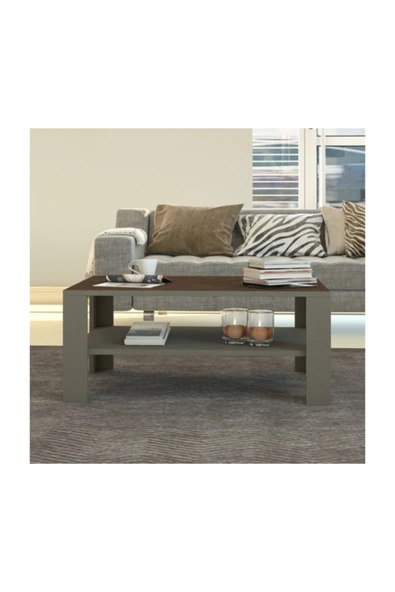 BMdekor Orta Sehpa Leno Kahve - 2