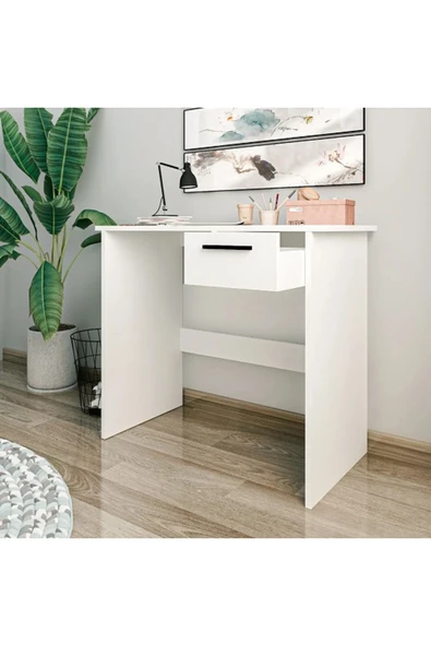 Meltem Çelik - BMdekor Çalışma Masası Gonca Beyaz - 2