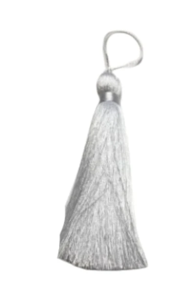 Püskül Tekli 10 cm 1 Adet Ekru ürün görseli