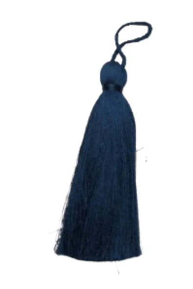 Püskül Tekli 10 cm 1 Adet Lacivert ürün görseli