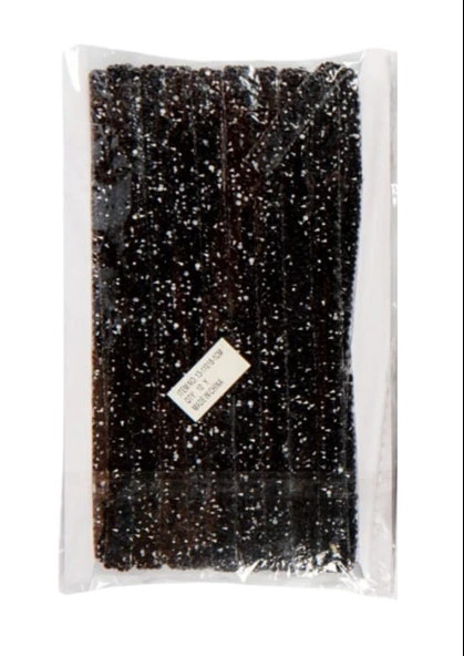 Silikon Yapışkanlı Taş Siyah 1 Metre 2 cm 5 Metre ürün görseli