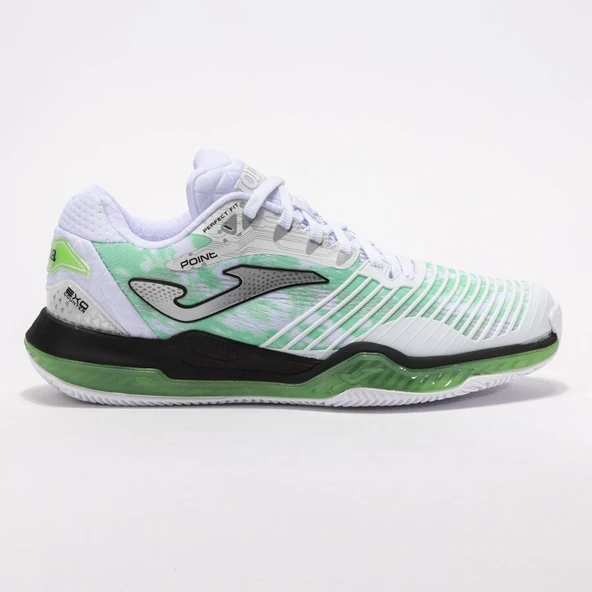 Joma Point Erkek 2502 Beyaz Toprak Kort Tenis Ayakkabısı