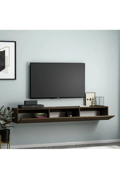 Meltem Çelik - BMdekor TV Sehpası Tunus Ceviz 180 cm - Resim 2