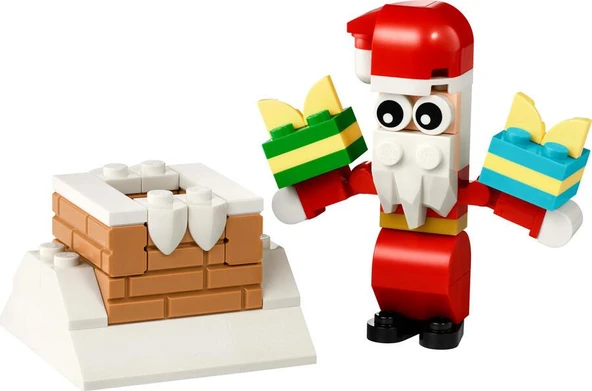 LEGO Creator 30692 Christmas Chimney Fun with Santa - Resim 3