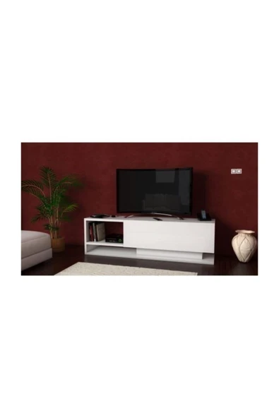 BMdekor Tv Ünitesi Deniz Beyaz 128 Cm - 3