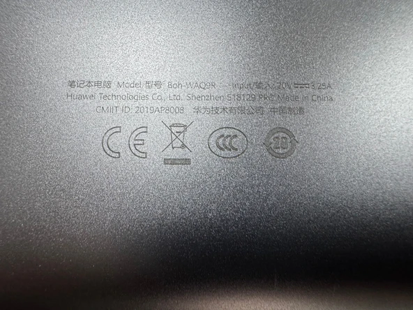 Huawei MateBook D15 LAPTOP PARÇALARI ( AÇIKLAMAYI OKUYUNUZ ) - 8