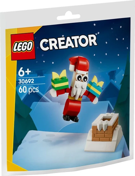 LEGO Creator 30692 Christmas Chimney Fun with Santa ürün görseli 1