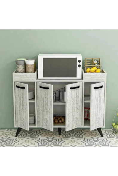 Meltem Çelik - BMdekor Çok Amaçlı Dolap Yaser Kristal - Resim 3