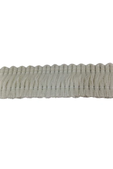 Pamuk Püskül Şerit En 3 cm Krem 1 Metre ürün görseli