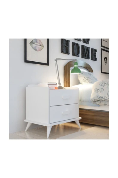 BMdekor Komodin Aytuğ Beyaz - 2