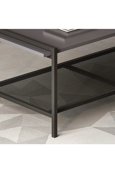 Meltem Çelik - BMdekor Orta Sehpa Leyla Antrasit - Resim 3