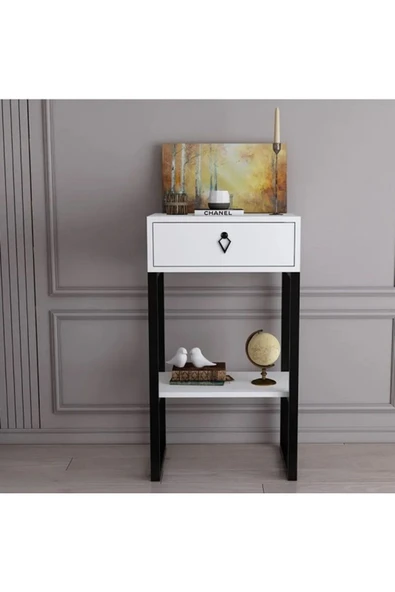 Meltem Çelik - BMdekor Dresuar Veroni Beyaz - 2